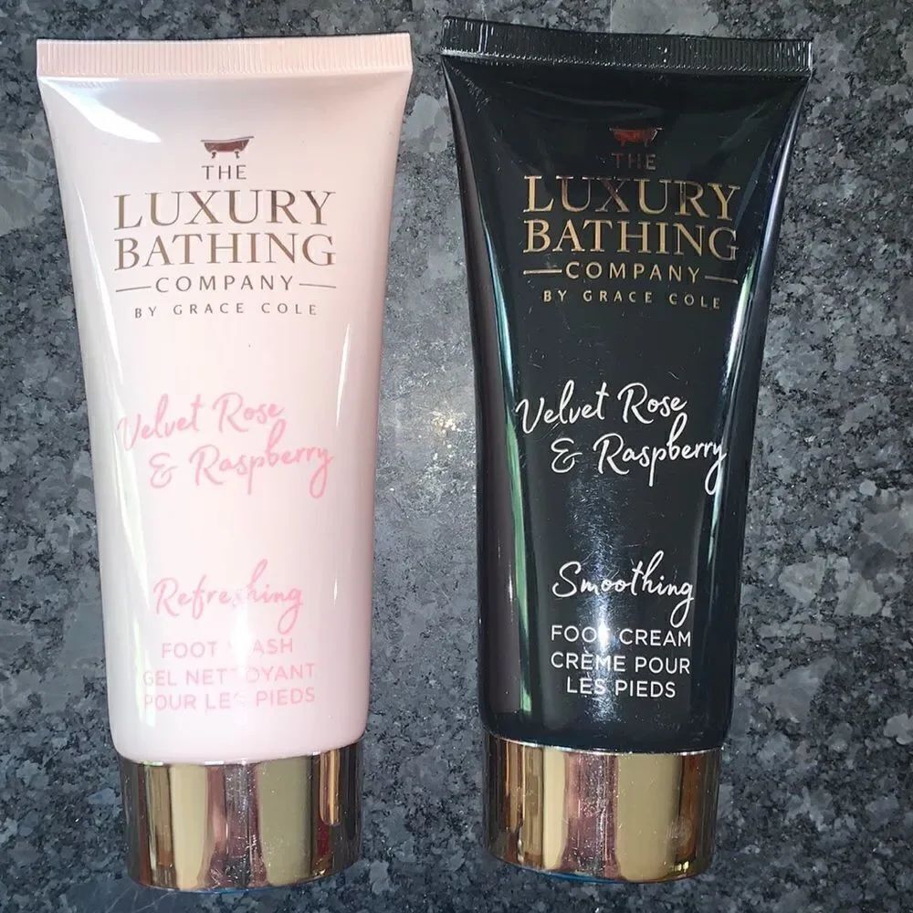 The Luxury Bathing Company for Feet Rose Rasberry